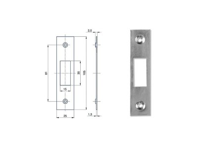 Protiplech G 233 BZn