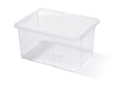 Plastový box úložný CARGOBOX 300x200x165 - barva: transparentní