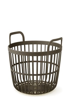 Koš s uchy ZOE BASKET ECO WOOD 36,4 cm - barva: káva ECO