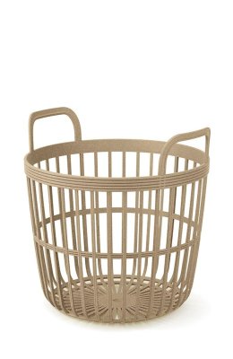 Koš s uchy ZOE BASKET ECO WOOD 36,4 cm - barva: naturo ECO