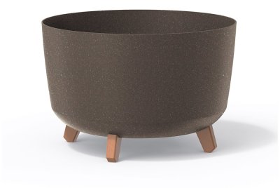 Květináč GRACIA STANDARD ECO WOOD 23,5 cm - barva: káva ECO