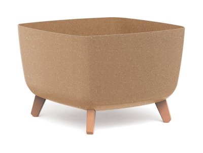 Květináč GRACIA SQUARE ECO WOOD 39 cm - barva: naturo ECO