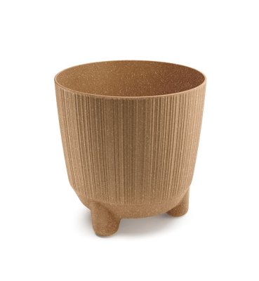 Květináč RYFO N ECO WOOD 16,8 cm - barva: naturo ECO