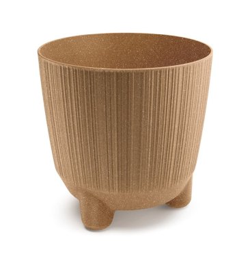 Květináč RYFO N ECO WOOD 19,5 cm -barva: naturo ECO