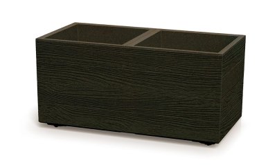 Květináč MADERA CASE ECO WOOD 77 cm - barva: kávová ECO