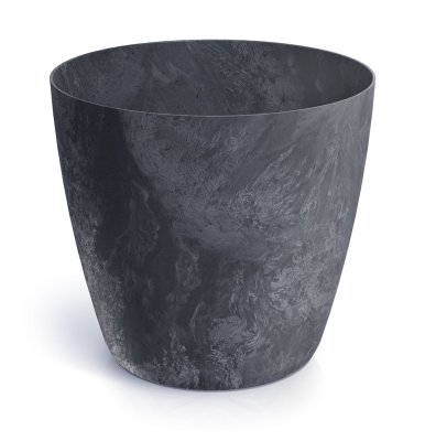 Květináč MATE BETON EFFECT 19,8 cm - barva: antracit