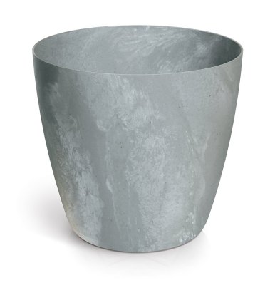 Květináč MATE BETON EFFECT 23,8 cm - barva: beton