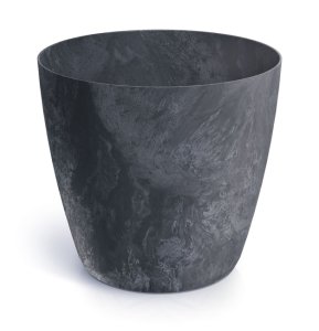 Květináč MATE BETON EFFECT 23,8 cm - barva: antracit