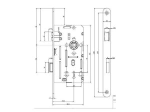 Zámek 190/140/20 N OK-72/80 P