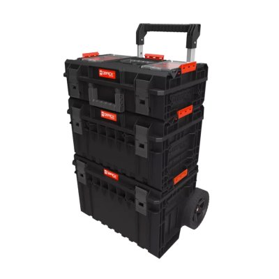 QBRICK Sada plastových boxů QBRICK ONE CART 2.0 Profi | 641x485x836 mm