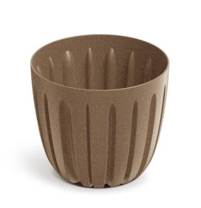 Květináč WARIO ECO WOOD 13,8 cm - barva: naturo ECO